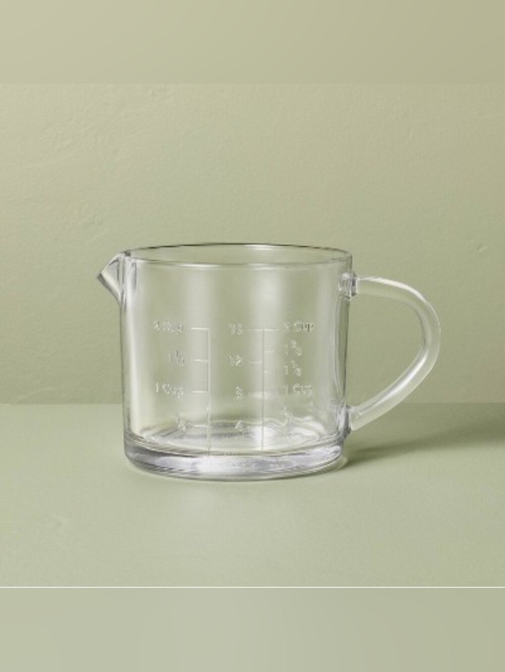 2 Cup Glass Measuring Cup - Hearth & Hand with Magnolia
